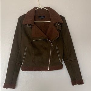 Coffee Shop New York Moto Jacket Size Small